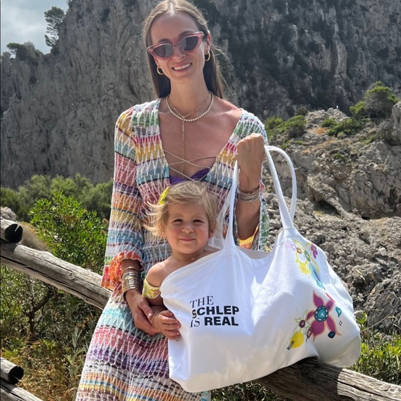 NEW STEPHANIE GOTTLIEB “The Schlep Is Real” *SOLD OUT* LIMITED EDITION* Tote Bag - Picture 3 of 7